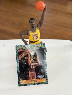 Wilt Chamberlain 13 Lakers Starting Lineup 5" Basketball Figure With Card